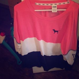 Pink size large crew neck